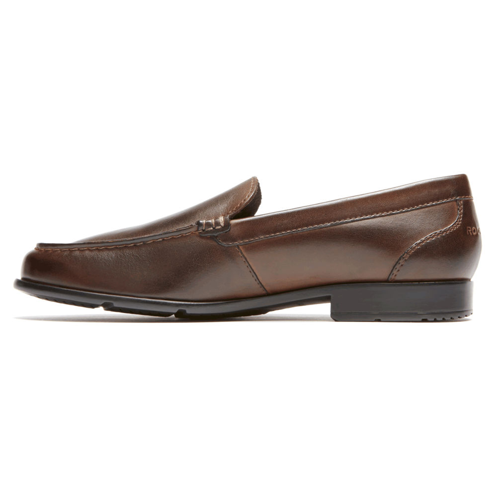 Mocasines Rockport Hombre Mexico - Classic Venetian Marrom Oscuro - JFAZK8351